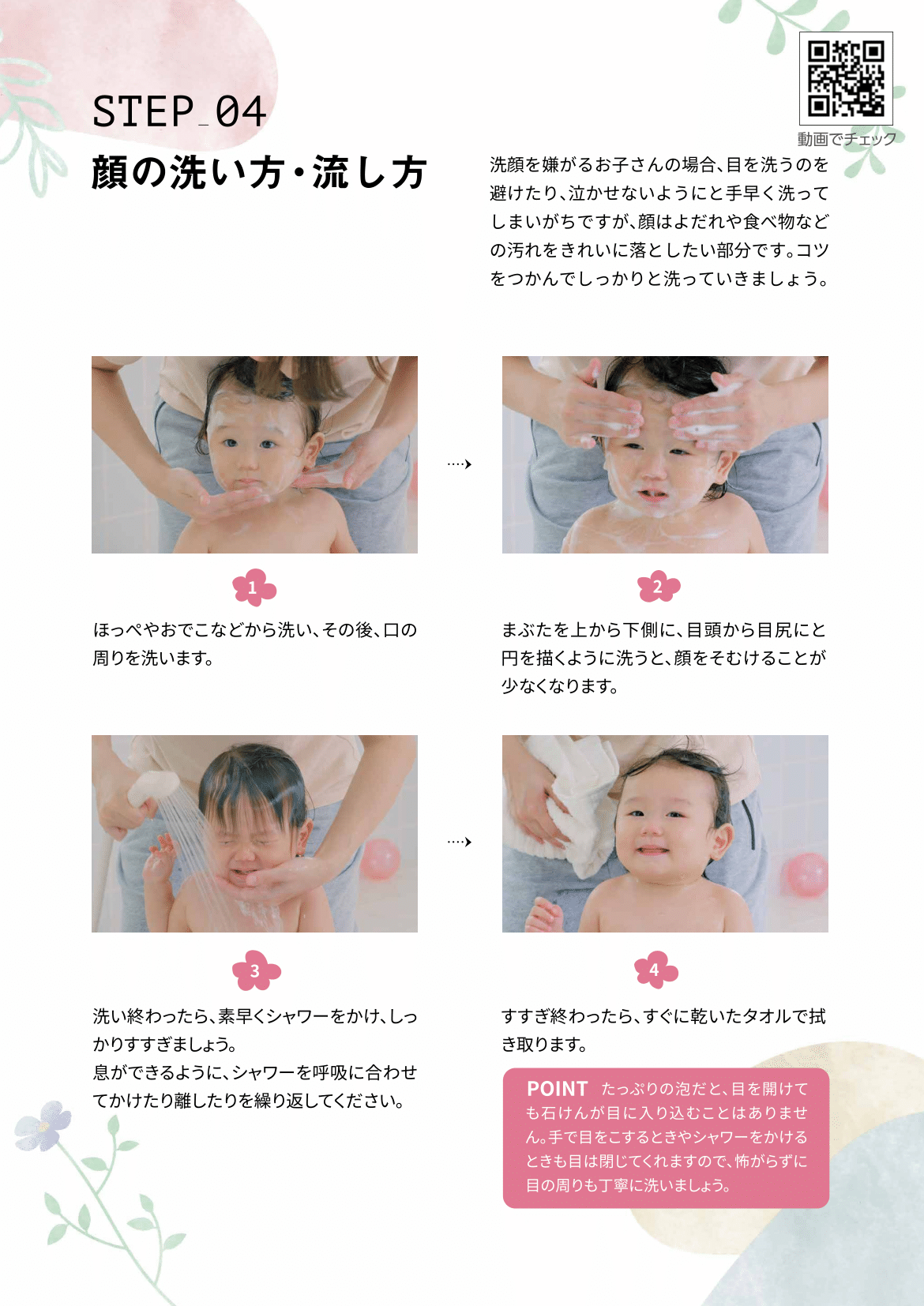 乳幼児のスキンケア ページ4